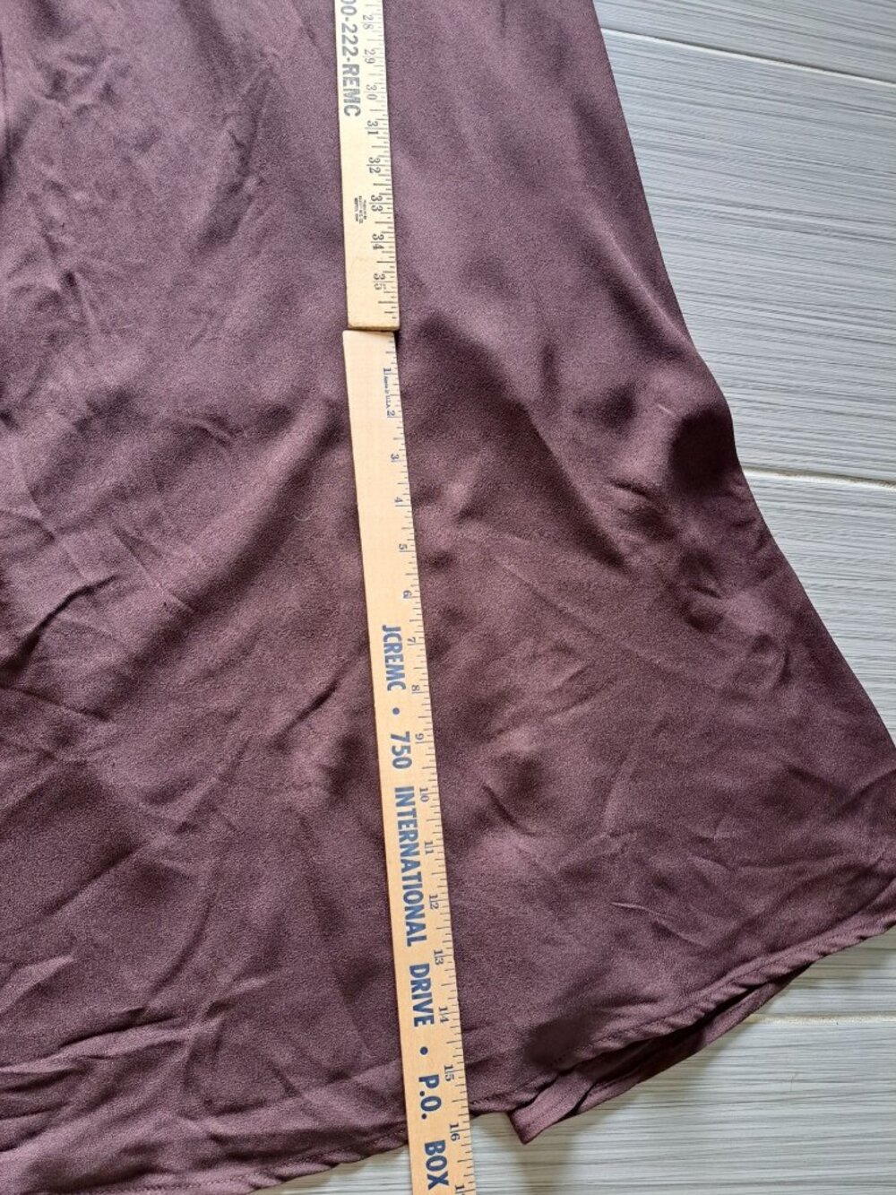 New Wild Fable Brown Lace Trim Maxi Dress Plunging V-Neckline Sheer Mesh M - Picture 12 of 15